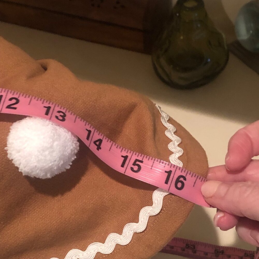 Martha Stewart Pets Gingebread Man Outfit Clothing for Dog Size Large - Picture 7 of 11
